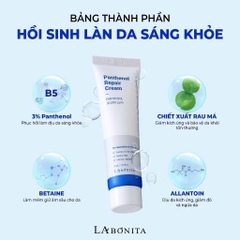 Kem Dưỡng Phục Hồi Vital Panthenol Repair Cream La Bonita 50ML