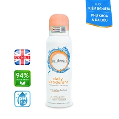 Xịt thơm vùng kín Femfresh Daily Deodorant Spray 125ml