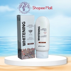 Kem Ủ Trắng 3W Clinic Whitening Crystal White Milky Pack Tone Up 200ml
