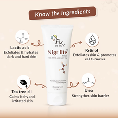 Kem Giảm Thâm Nách, Thâm Cơ Thể Fixderma Nigrilite Cream Giúp Sáng Da, Mờ Thâm