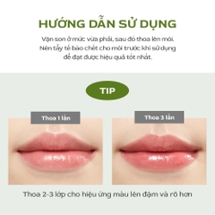 Son dưỡng môi Nacific Vegan Lip Glow 3.9g