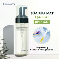 Sữa rửa mặt tạo bọt làm sạch sâu và dịu da Calming Low pH Foaming Cleanser Pyunkang Yul 150ml