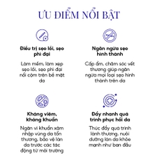 Gel ngăn ngừa sẹo và làm xẹp sẹo lồi, sẹo phì đại REJUVASKIN Rejuvasil