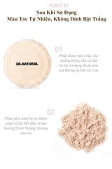 Phấn Tóc Gội Đầu Dạng Khô Hương Nước Hoa SoNatural Hair Dry Powder Perfume