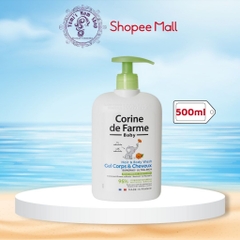 Gel gội và tắm cho bé Corine de Farme Hair & Body Wash 250ml/500ml
