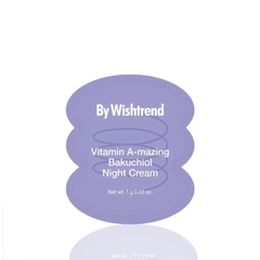 Kem dưỡng da ban đêm By Wishtrend Vitamin A-mazing Bakuchiol Night Cream 30g
