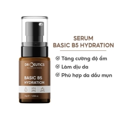 Serum DrCeutics Tinh Chất Dưỡng Cấp Ẩm, Làm Dịu Da Cho Da Dầu Mụn DrCeutics Basic B5 Hydration 30g