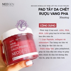 Gạc dầu tẩy trang Neogen Dermalogy Pad