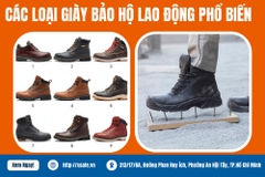 Các Loại Giày Bảo Hộ Lao Động Phổ Biến