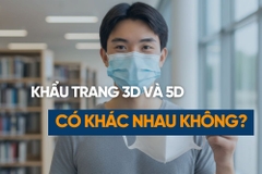 Khẩu Trang 3D Và 5D Khác Gì? Giải Đáp Chính Xác