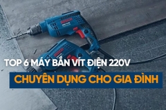 Top 6 Máy Bắn Vít Điện 220V Chuyên Dụng Cho Gia Đình