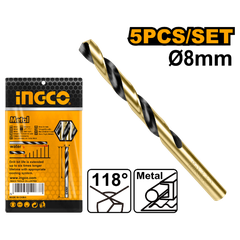 Mũi Khoan Kim Loại HSS 5 Chi Tiết 8.0mm INGCO DBT1100803