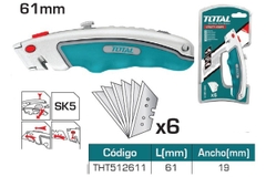 Dao rọc giấy đa năng Total THT512611 chất lượng