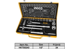 Bộ tuýp 24 chi tiết INGCO HKTS0243  chất lượng