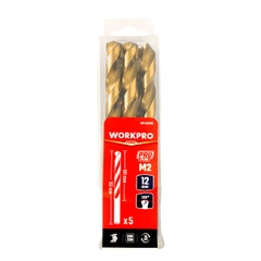 Mũi Khoan Xoắn HSS-G M2 6mm 1 Bộ = 10 Cái Workpro WP400177