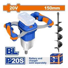 Máy Khoan Đất Dùng Pin 20V (không Kèm Pin Sạc) WADFOW WQE15801