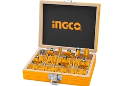 Bộ 12 mũi phay gỗ Ingco AKRT12121 chính hãng