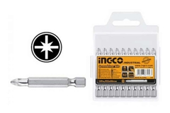 Mũi Bắt Vít PZ2 50mm 10 Cái/ Bộ INGCO SDB11PZ223