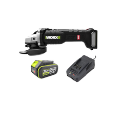 Máy Mài Góc Dùng Pin 20V (1 Pin 4.0Ah, 1 Sạc 2A) Worx WU806.14.2