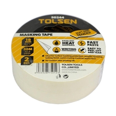 Băng keo giấy Tolsen 18mm*30m 50244 (2 cuộn)