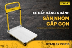 Xe Đẩy Hàng 4 Bánh Gấp Gọn 150kg Stanley PC510