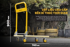 Xe Đẩy Hàng 4 Bánh Gấp Gọn 150kg Stanley PC510