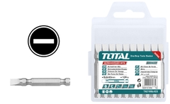 Bộ mũi vặn vít dẹp 25mm 50mm TOTAL TAC16SL413