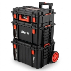 Thùng đồ nghề di động Bison 3in1 Combo 3 thùng kháng nước BS911421