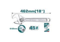 Mỏ lết cầm tay 15 inch - 18 inch  TOTAL