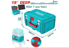 Hộp Đựng Đồ Nghề Xếp Chồng Sâu 19 Inch Total TPBXS103 (Stackable Tool Box)