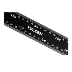 Thước góc đen 400x600mm TOLSEN 35043 xsafe