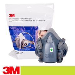 [Sale 25/9] Mặt Nạ Phòng Độc 3M 7501