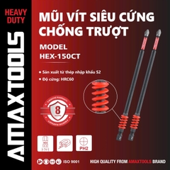 Mũi Vít Chống Trượt Amaxtools HEX-150CT