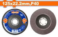 Nhám xếp nâu 125x22.2mm, P40 WadFow WYL2301