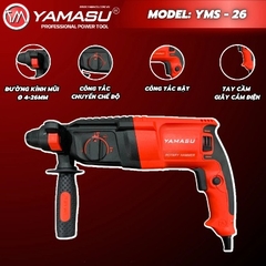 Máy Khoan Bê Tông - Đảo Chiều Ổ Than Yamasu YMS-26