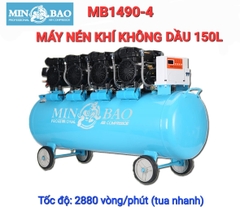 Máy nén khí không dầu 150L (xanh) MINBAO MBKD14904