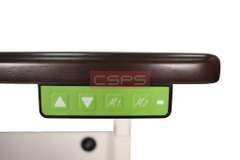 Bàn điều chỉnh chiều cao bằng điện CSPS 117cm màu trắng
