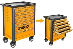 Tủ kéo 7 ngăn và 162 công cụ INGCO HTCS271621