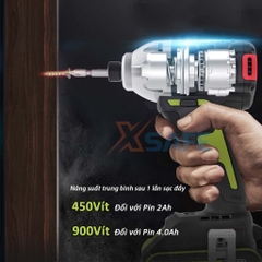 Máy bắn vít mini dùng pin 20V WORX WU290D máy siết vít không chổi than