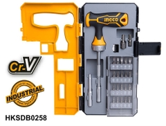 Bộ Tua Vít Chữ T 25 Chi Tiết INGCO HKSDB0258