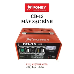 Máy sạc bình PONEY CB-15