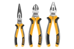 Bộ 3 Kềm Răng Cắt Và Nhọn Cao Cấp INGCO HKHLPS2831
