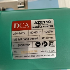 Máy cắt đá 1200W DCA AZE110 xsafe