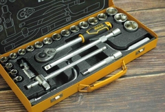 Bộ tuýp 24 chi tiết INGCO HKTS0243  chính hãng