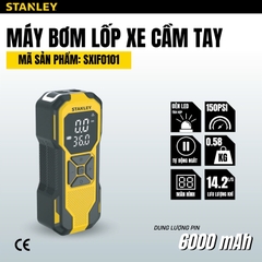 Dụng cụ đa năng bơm xe, đèn pin Led, sạc dự phòng STANLEY Model SXIF0101 Tiêu chuẩn Châu Âu