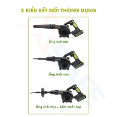 Máy thổi cầm tay WORX WU230.9 Máy thổi bụi dùng pin 20V