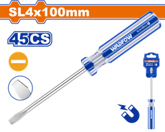 Tua Vít Dẹp SL4x100mm WADFOW WSD5244