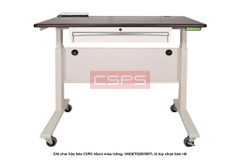 Bàn điều chỉnh chiều cao bằng điện CSPS 117cm màu trắng