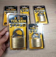 Ổ khóa đồng công nghiệp 50mm TOLSEN 55105 xsafe