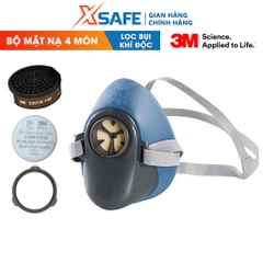 BỘ MẶT NẠ PHÒNG ĐỘC 3M HF52 - 3301K-100 - 7711 - 385
